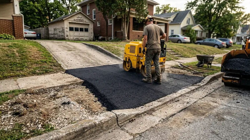 Driveway Extensions, Widening & Aprons Muncie