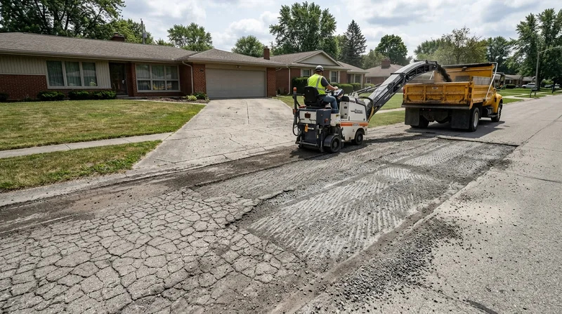 Asphalt Resurfacing & Overlay Muncie